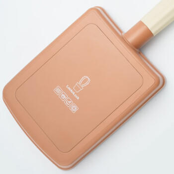 乐扣乐扣（LOCK&LOCK）玉子烧煎锅不粘锅方形煎蛋牛排炒菜一人食平底锅电磁炉煤气灶18cm 商品图6