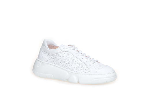 豪麟名鞋奥莱AGL女鞋时尚休闲鞋牛皮革AG938048X白色  原价4660元 商品图0