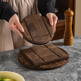 摩登主妇实木隔热垫餐桌垫防烫耐高温加厚砂锅垫木质厨房放锅垫子