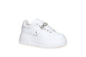 豪麟名鞋奥莱迪嘉女鞋时尚休闲鞋牛皮革DJJGA41WX010白色  原价1960元