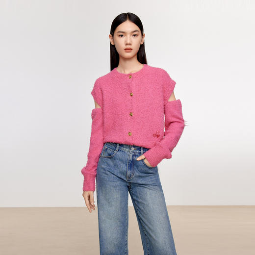 【特惠不退货】伊芙丽冬毛衫1EA132931) 商品图0