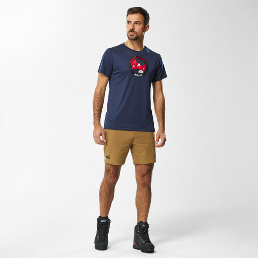 MILLET男式短袖T恤 MIV9057 DREAM PEAK TS M 商品图3