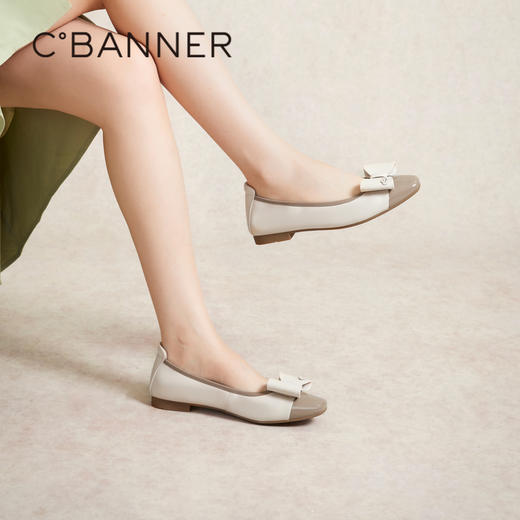 千百度春季浅口单鞋A24153703 商品图4