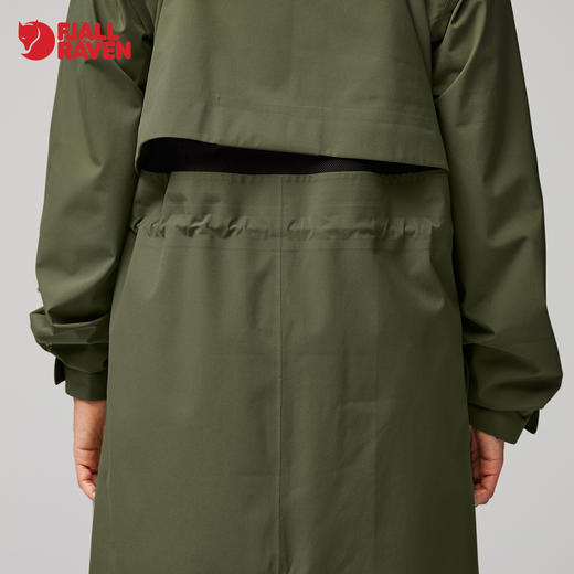 北极狐户外骑行日常女士防雨水长款宽松透气外套派克大衣14500131 商品图4