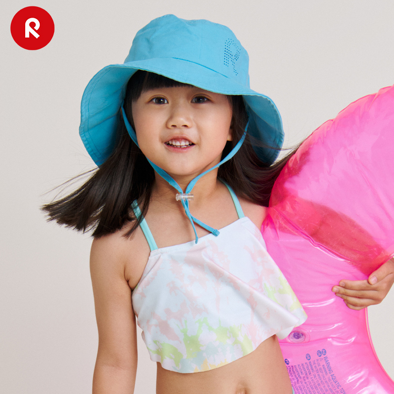 reima男女儿童中童帽子春夏新款防晒太阳帽透气运动圆帽