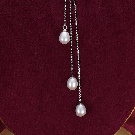 子佩集S925银珍珠套链【11】心形项链2402 商品图2