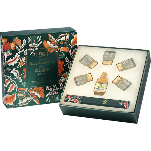 山萃中粮每日燕窝礼盒175g（35克*5瓶）金丝燕溯源燕窝 即食燕窝营养 商品图0
