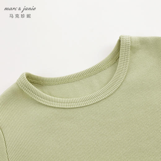 马克珍妮女童立体大口袋连衣裙 儿童时尚拼接裙子春装新款240236 商品图2