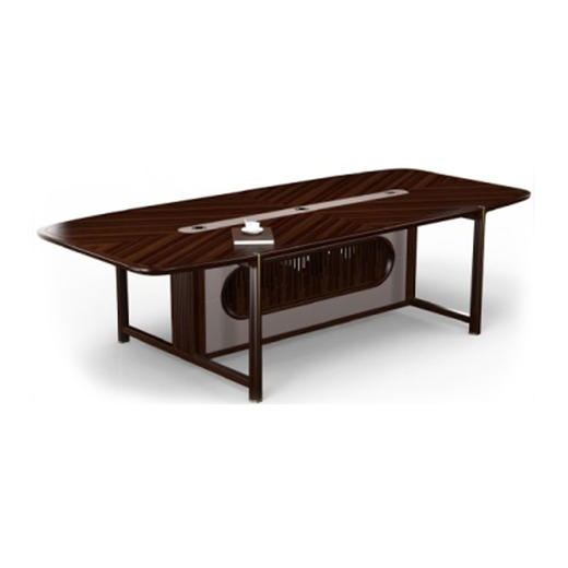 新红鹰凌峰系列“玫瑰+橡 +皮革"会议桌 商品图0