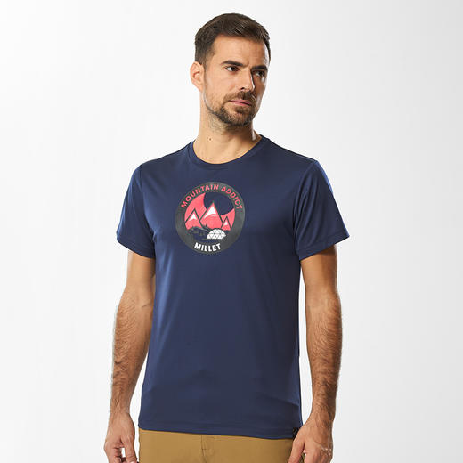 MILLET男式短袖T恤 MIV9057 DREAM PEAK TS M 商品图1