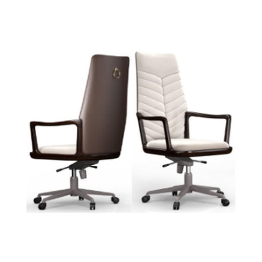 新红鹰凌峰系列"玫瑰+橡 +皮革"班椅（个） 商品图0