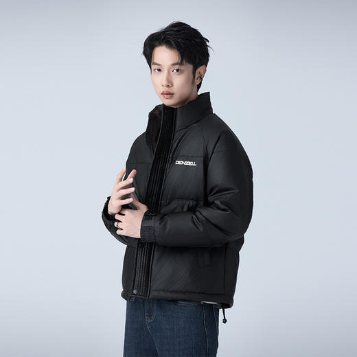 HXTIDE 冬季短款立领羽绒服90白鸭绒/S100340244101/02 商品图2