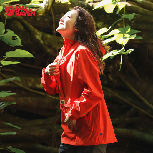 北极狐2024春季新款女士户外徒步套头连帽高领休闲外套夹克 87094 商品图1