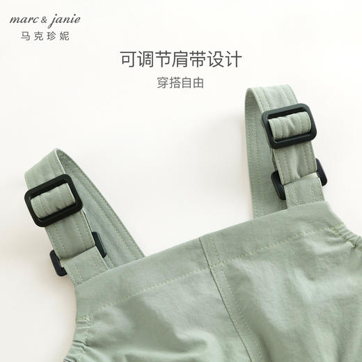 【吸湿速干】马克珍妮女童山系户外工装背带连衣裙春装新款240256 商品图5