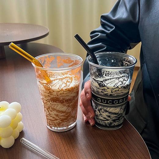 绚青茶马古道正版玻璃杯广东福建ins家用玻璃杯学生专用高级水杯 商品图4