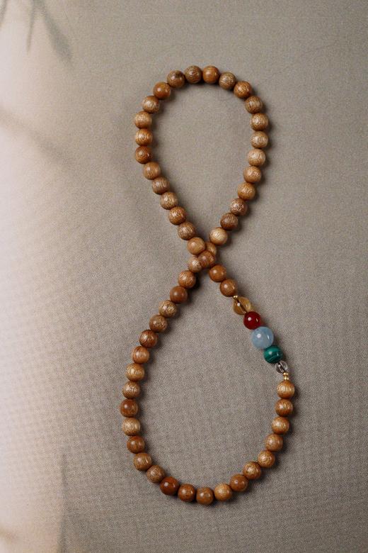 JSNM0125°金丝楠木手串0.6*54 商品图2