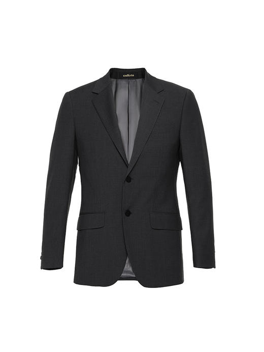 callisto深灰色全羊毛西服 STBWJ051C 商品图3