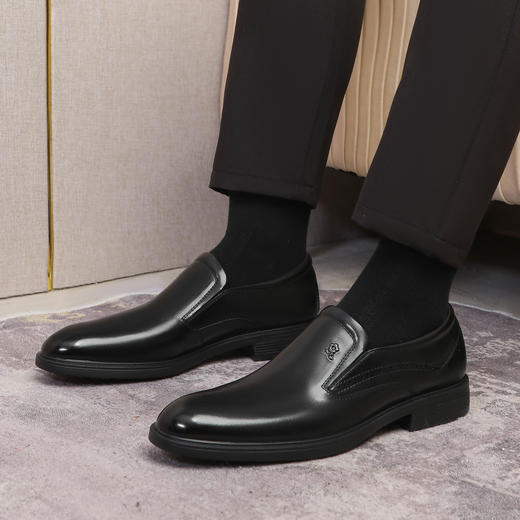 24年春季男商务鞋头层牛皮柔软舒适商务正装男士皮鞋四季男商务鞋 商品图5