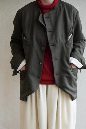 Au garcons橄榄绿外套