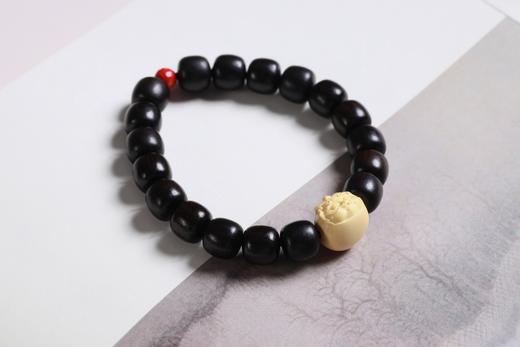 ZGT0132°蒸蒸日上/小笼包紫光檀手串 商品图1