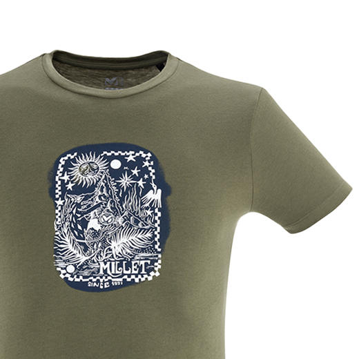 MILLET男式短袖T恤 MIV9412 RELIMITED TS M 商品图3