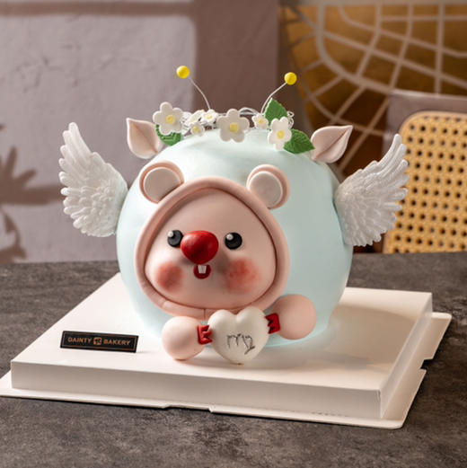 星座蛋糕 | 处女座蛋糕6寸立体异形（纯动物奶油新鲜水果夹心 提前3天预定） 商品图1