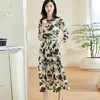 米思阳【气质印花裙】2026春季新款时尚高级感减龄显瘦连衣裙0865 商品缩略图0
