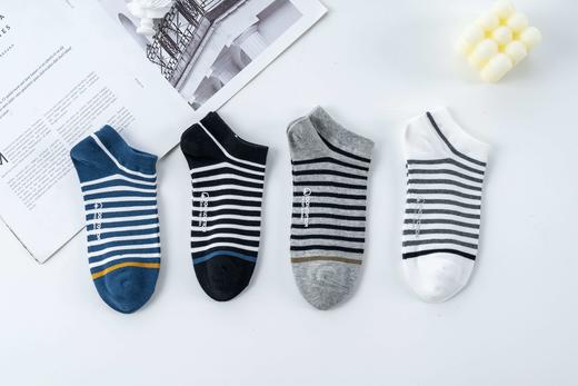 【远梦】男短袜(休闲条纹系列)YM2315 商品图0