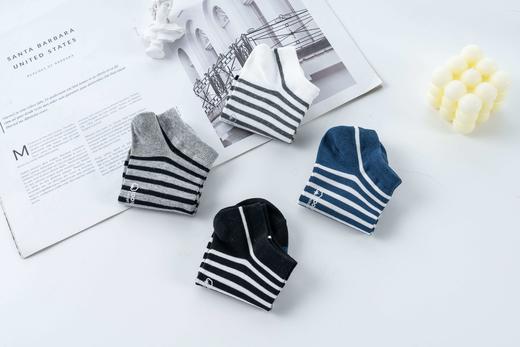 【远梦】男短袜(休闲条纹系列)YM2315 商品图2