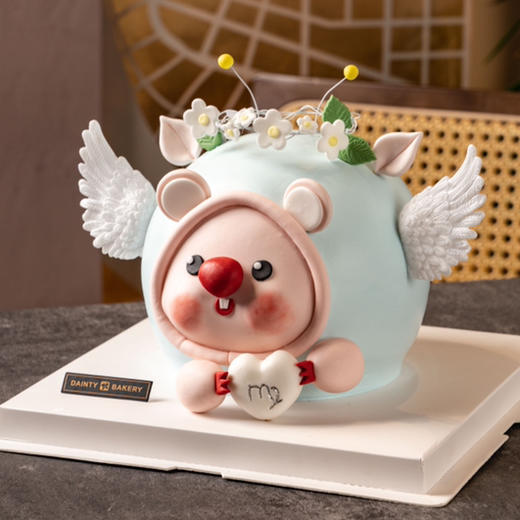 星座蛋糕 | 处女座蛋糕6寸立体异形（纯动物奶油新鲜水果夹心 提前3天预定） 商品图2