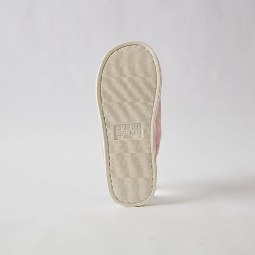 素色毛绒拖鞋 商品图3