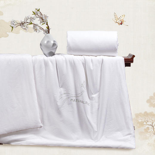 多喜爱 神州丝韵纯桑蚕丝冬被/子母被（七彩琦锦）cs 商品图1