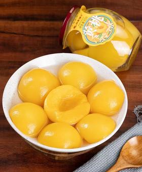 玻璃罐黄桃罐头360g*6罐