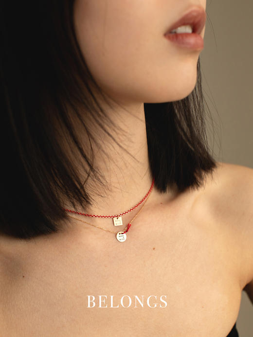 北京仓｜Vanrycke-Make A Wish Red Enamel-时光流金珊瑚红 珐琅 许愿 项链［法国设计师］ 商品图13