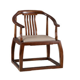 新红鹰韵系列金丝黄檀木叫泰国橡胶木茶椅