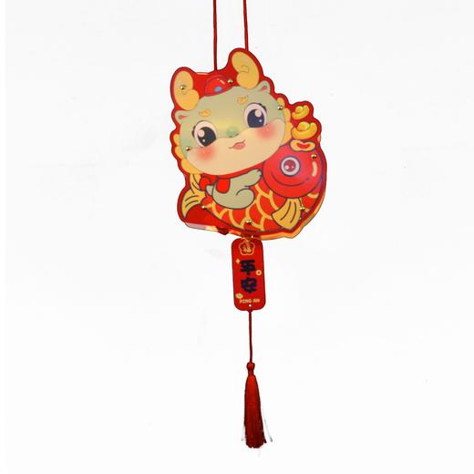 【龙年国潮灯笼，喜气洋洋！】2024新年手提灯笼 儿童diy手工发光龙灯 过年春节元宵节小灯笼-YXJ-04 商品图4