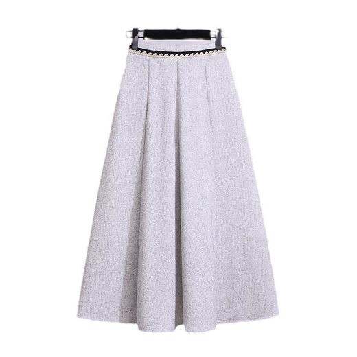 AHM-新款法式小香风高级感气质优雅短外套高腰半身裙两件套 商品图4