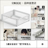 【限量秒杀】贝易一体式床围栏婴儿免打孔床围栏宝宝防摔防护栏床边围栏床围防护栏【下单前，请确认下床垫尺寸厚度以及床头位置是否可以安装】使用过程中，禁止使劲按压上杆以防变形。 商品缩略图2