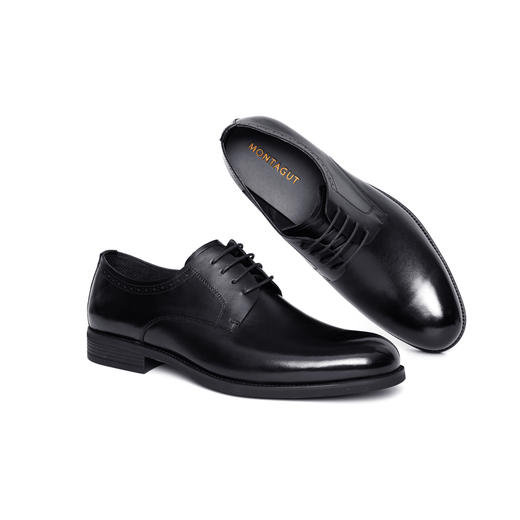 春新皮鞋男真皮皮鞋男爸爸中老皮鞋男商务鞋德比鞋男鞋 商品图4