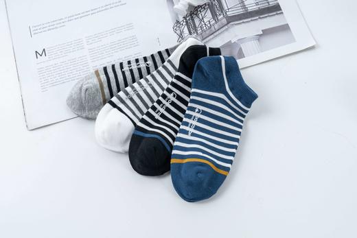 【远梦】男短袜(休闲条纹系列)YM2315 商品图1