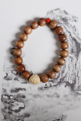 JSNM0148°灵龙如意金丝楠木手串