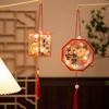 【国潮欣喜 喜迎龙年】龙年新款手提灯笼元宵节发光灯笼儿童diy手工制作材料包元旦花灯-YXJ06 商品缩略图3