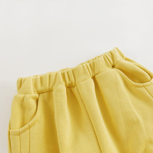 【马克珍妮 芦芙】女童超舒棉宽松打褶灯笼裤儿童裤子春款240185 商品图3