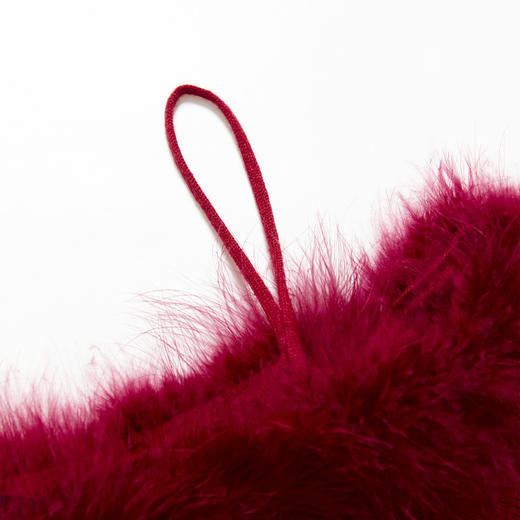 西遇法式纯欲一字肩毛衣女新款毛茸茸短款针织上衣10240043 商品图5