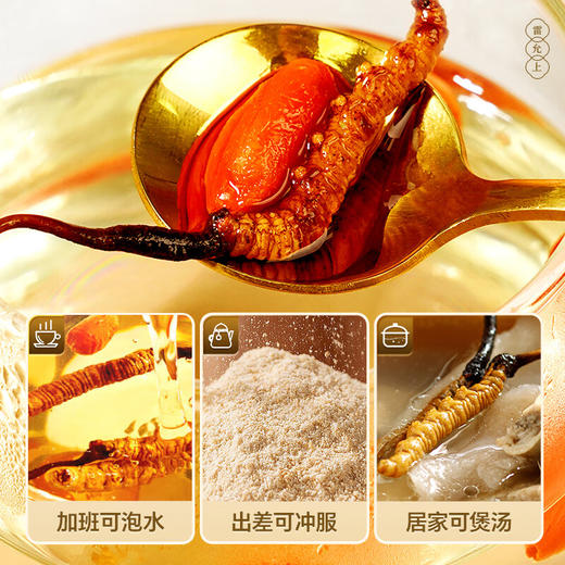 雷允上西藏乙级冬虫夏草10g/盒（-50） 商品图1