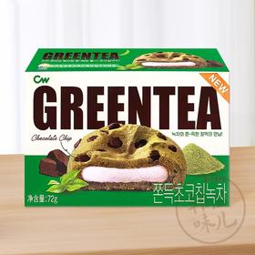 青佑 绿茶味打糕72g 청우 쫀득초코칩녹차72g