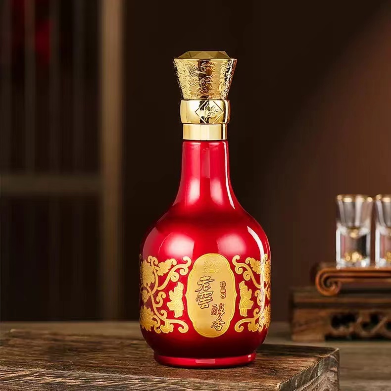 【舌尖上的精粹】泸州老窖醇香珍品8酒 500ml*6瓶 浓香型白酒52度，每箱含3个袋子