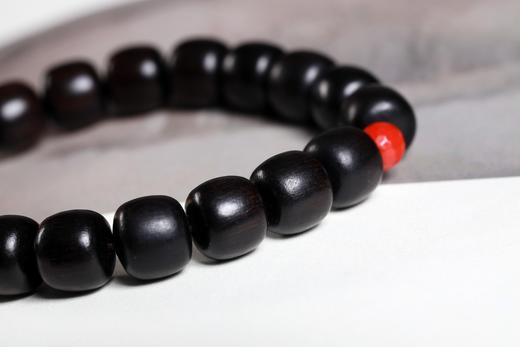 ZGT0132°蒸蒸日上/小笼包紫光檀手串 商品图5