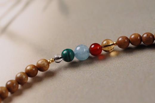 JSNM0125°金丝楠木手串0.6*54 商品图3