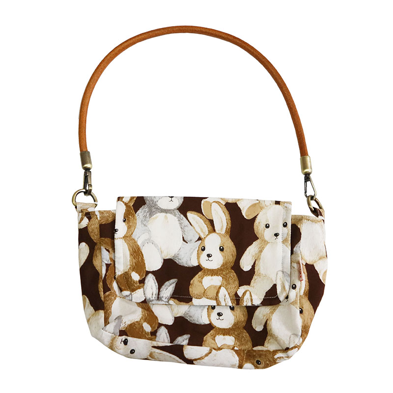 HUJI祤集Gemme单肩包插画兔兔